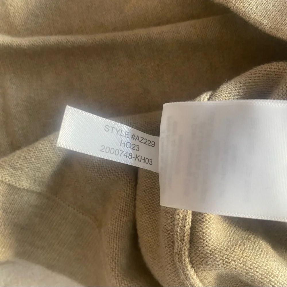 J. Crew factory Cotton crewneck sweater Men's Tan size XL